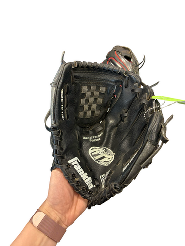 Used Franklin RTP BB/SB Glove RH Throw Black 10 1/2" 11682-S000129305