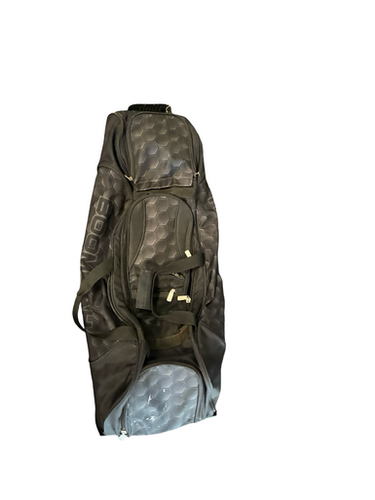 Used BoomBah CATCHERS BAG BB/SB Player Wheeled Bag Black 11682-S000131534