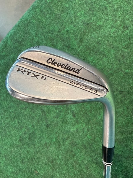 Cleveland RTX 6 ZipCore Tour Satin 56 Degree Wedge RH (Used) Dynamic Gold Spinner TI Shaft
