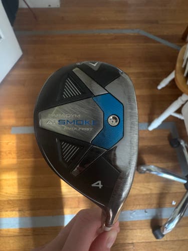 Women's 2024 Callaway Paradym Ai Smoke Max Fast Right Handed Hybrid Ladies Flex 4H (Used)