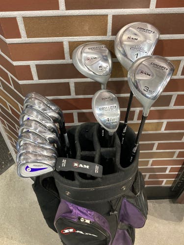 NEW Women's RAM Concept+ Oversize Right Handed Complete Golf Set | Perfect Starter Set