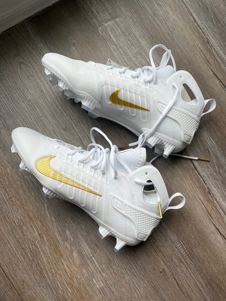 Men's Size M 10.0 (W 11.0) Adult Nike Huarache Cleats (New)