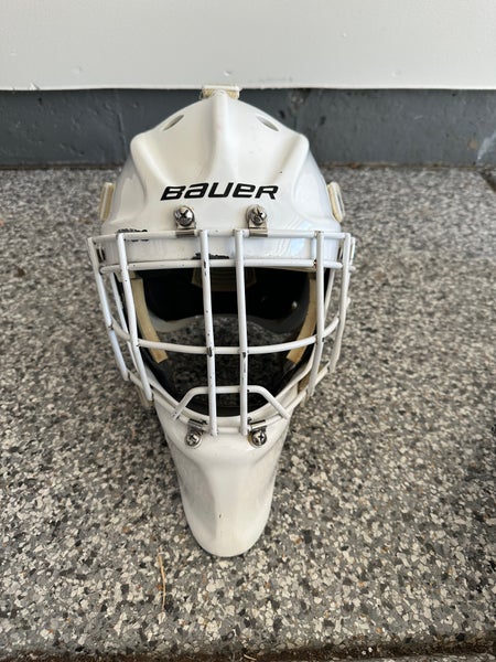 Senior Large 2023 Bauer 960 Goalie Mask with cheater cage (Used)