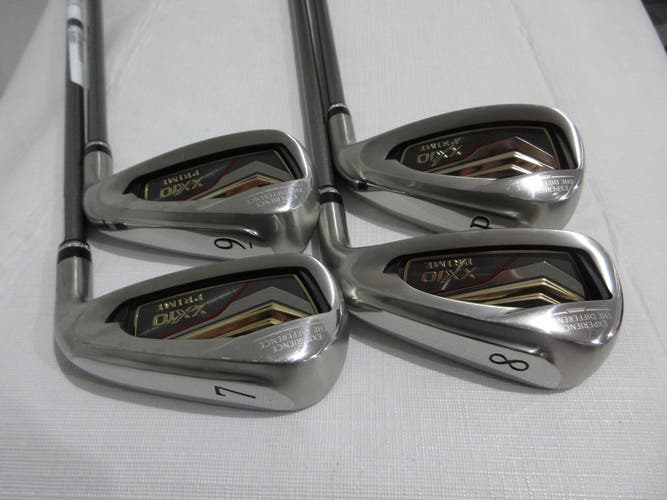 XXIO Dunlop Prime 12 Iron Set - 7-PW - SP-1200 Regular Flex Graphite - MINT/NEW