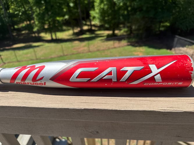 2023 Marucci CAT X Composite USSSA Certified Bat (-8) 22 oz 30" (Used)