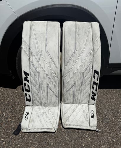 34" 2020 CCM Axis Pro Goalie Leg Pads (Used)