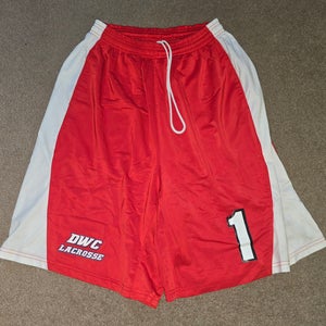 Daniel Webster College Lacrosse Game Worn Practice Shorts Medium