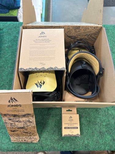 Men's Jones Orion Sierra Tan Snowboard Bindings (New) | Medium