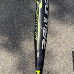 2019 Rawlings Quatro Pro Composite BBCOR Certified Bat (-3) 28 oz 31" (Used)