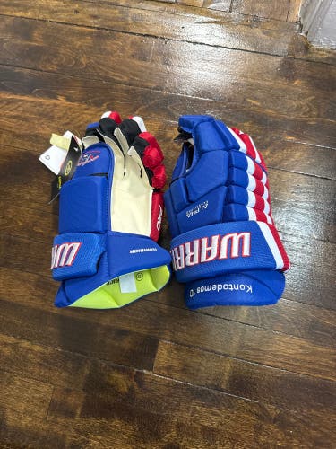 Warrior Alpha Classic Pro Gloves 14" Pro Stock (New) Miracle on Ice