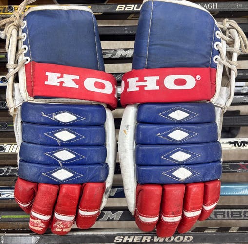 Vintage Koho 630 PRO Gloves 15" Canadians colors