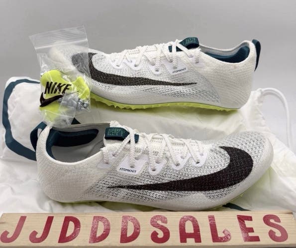 Nike Zoom Superfly Elite 2 Track Spikes White Spruce FZ9662-100 Men’s Sz 10 NEW

New without box