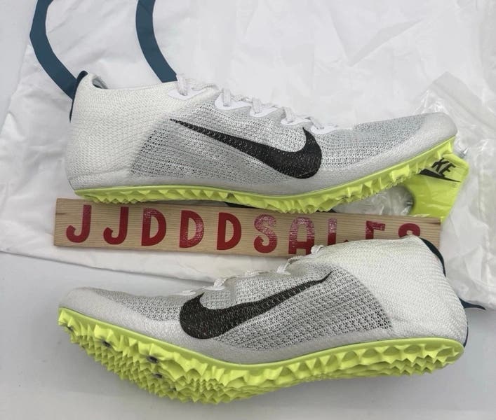 Nike Zoom Superfly Elite 2 Track Shoes Mens Size 13 White Spruce FZ9662-100 Unisex Zoom Superfly Elite 2 (100 - White/Electric Algae  main image 3
