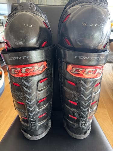 Senior CCM Control 15" Shin Pads (Used)