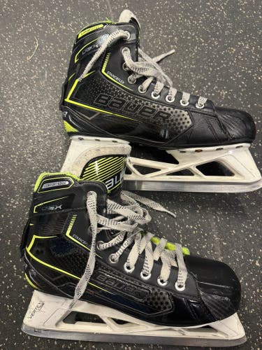 2021 Bauer GSX Hockey Goalie Skates Regular Width 8 (Used)