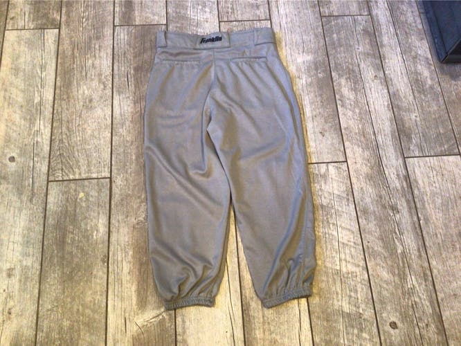 Gray Unisex Medium Youth Franklin Game Pants (Used)
