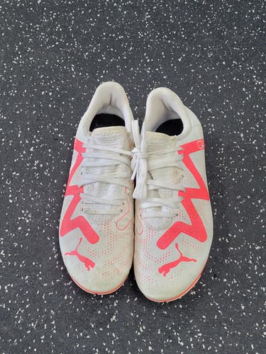 Used Puma Soccer Cleats White Junior 03.5 11849-S000039435
