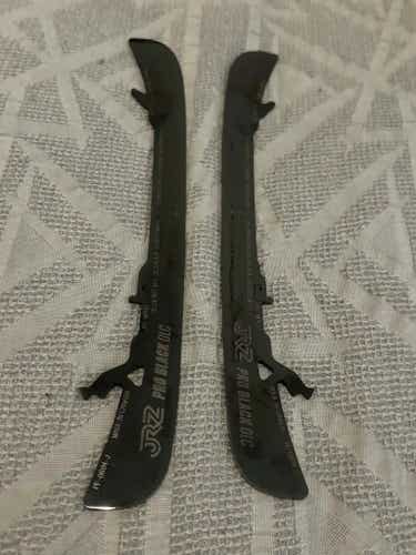 JRZ Pro Black DLC Hockey Steel Runners, Size: 263