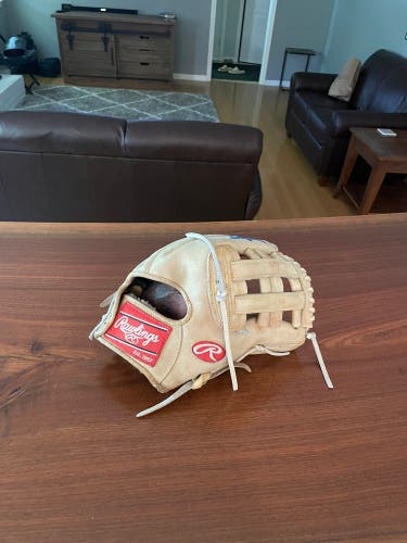 Rare OG Rawlings Pro Preferred RH KB17 12.25" relaced all blonde in very good shape