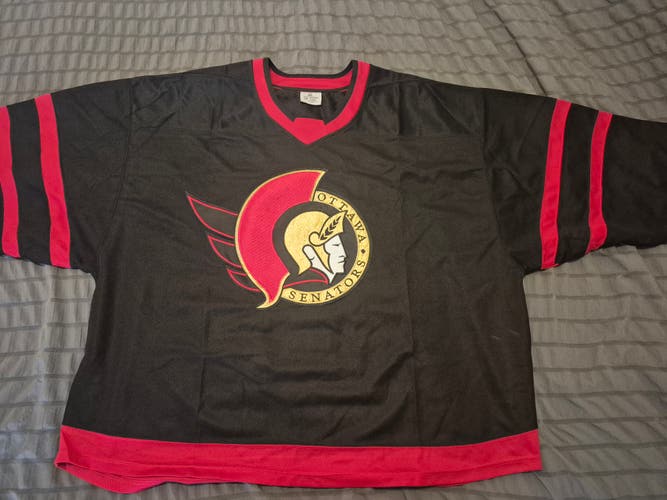 Ottawa Senators 56G Goalie Cut Jersey (Used)