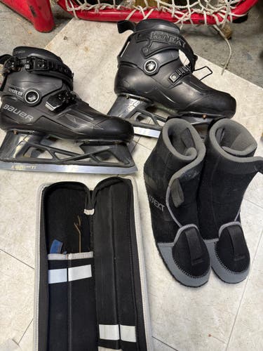 2024 Bauer Konekt 2 Hockey Goalie Skates Size 4 (Used)