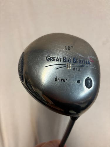 Men's Callaway Great Big Bertha II Right Handed Driver Regular Flex 10 Loft Graphite Shaft (Used)