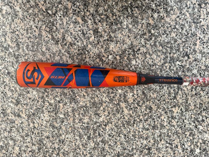 2022 Louisville Slugger Meta Composite USSSA Certified Bat (-10) 17 oz 27" (Used)