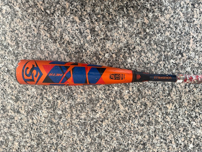 2022 Louisville Slugger Meta Composite USSSA Certified Bat (-10) 17 oz 27" (Used)