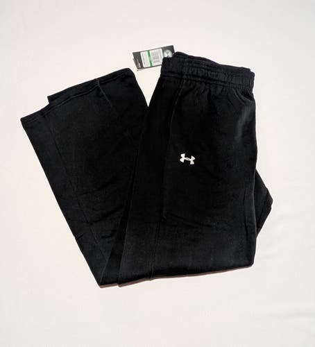 Under Armour women's large black fleece pants