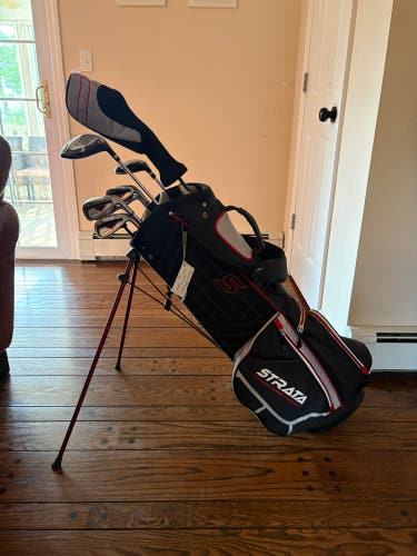 Men's Strata Right Handed Clubs (Full Set) Regular Flex 9 Pieces (Used)