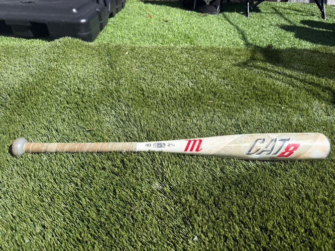 2019 Marucci CAT8 Alloy USSSA Certified Bat (-10) 19 oz 29" (Used)