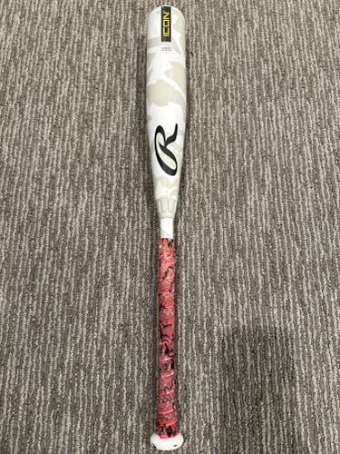 Rawlings Icon Composite USSSA Certified Bat (-10) 17 oz 27" (Used)