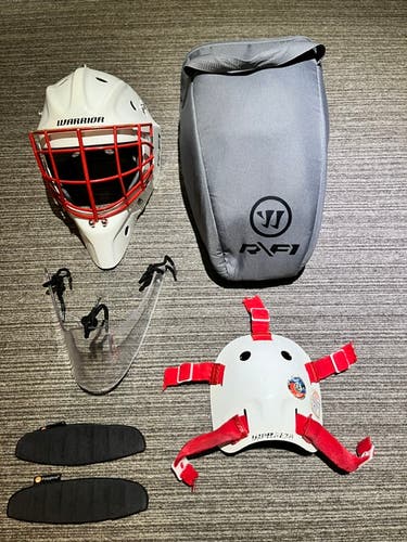 Senior M/L Warrior Ritual F1 Plus Goalie Mask (Used)