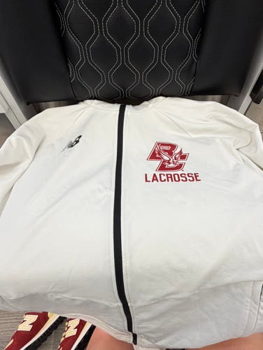 BC women's lacrosse zip fleece