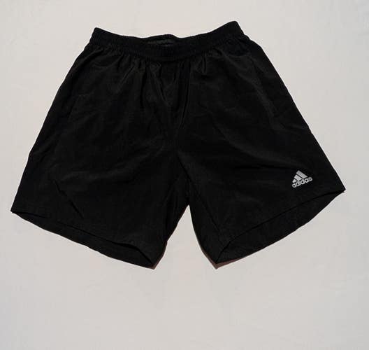 Adidas men's medium 7" black running shorts - new with tags