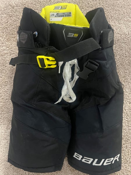 Bauer Supreme 3S Pro Hockey Pants - Junior Small - (Used) - Black