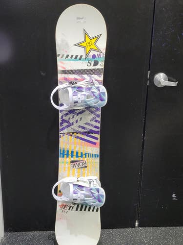 Used Rome JETTI Womens Board/Bindings Black 151 cm 11849-S000038260