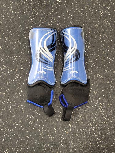 Used Soccer Shin Guards Adult Royal Blue XS 11849-S000039429