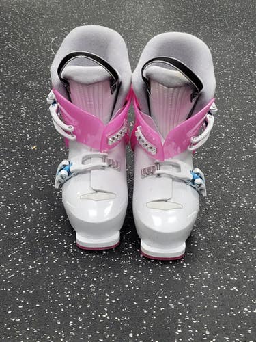 Used Alpina AJ2 JUNIOR Girls DH Ski Boot Pink And White 190 MP - Y12 11849-S000038690