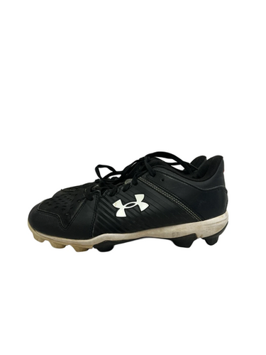 Used Under Armour LEADOFF BB/SB Cleats Black Junior 04 11692-S000150323