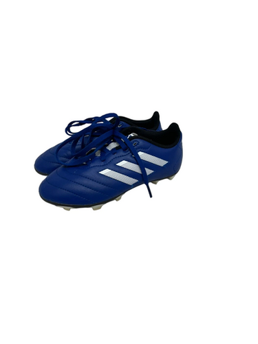 Used Adidas GOLETTO Soccer Cleats Royal Blue Youth 13.0 11692-S000150369