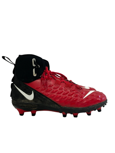 Used Nike FORCE SAVAGE VARISTY Adult FB Cleats Red Senior 9.5 11692-S000150391