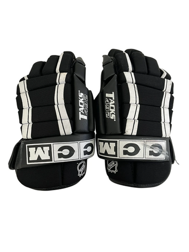 Used CCM TACKS 492 Senior Gloves Black 14" 11692-S000150405