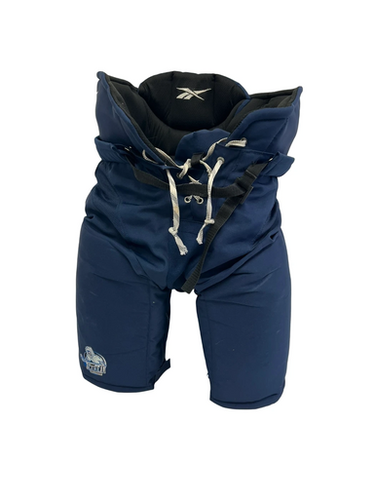 Used Reebok ICEMEN PRO STOCK Senior Pant Navy Blue LG 11692-S000150117