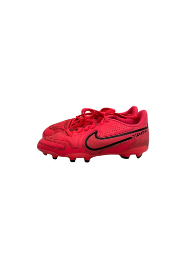 Used Nike TIEMPO Soccer Cleats Pink Junior 01 11692-S000150199