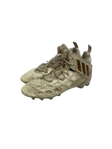 Used Adidas FREAK LAX Cleats Mens White Senior 10 11692-S000150232