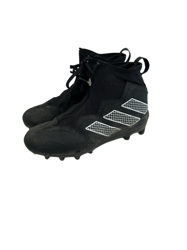 Used Adidas NASTY Adult FB Cleats Black Senior 11 11692-S000150263