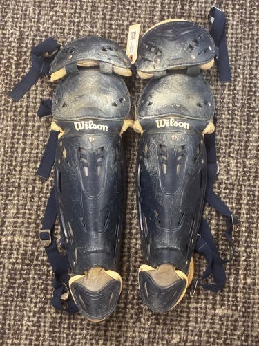 Intermediate Wilson Catcher's Leg Guard (Used)
