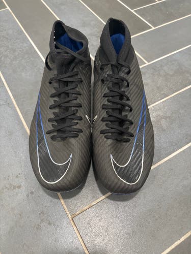 Black Men's Size M 10.0 (W 11.0) Nike Mercurial superfly 9 Molded Cleats Cleats (Used)