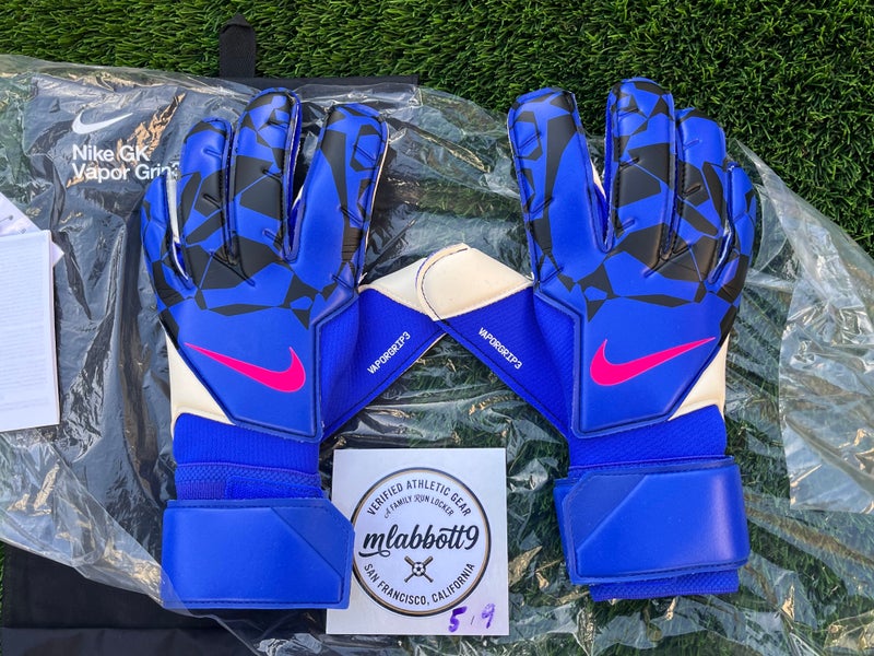 Nike GK Vapor Grip3 Elite PRO GRADE ACC Tech Goalkeeper Gloves – Adult Medium / Size 8 – New